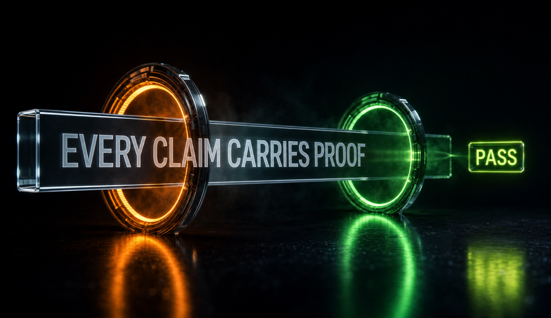 Ad copy passing hard quality gates
